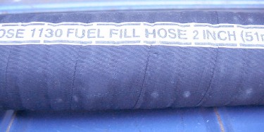 New fuel filler hose part number closeup