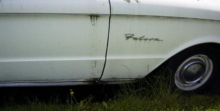 '60 Falcon 2dr Wagon, rt fender