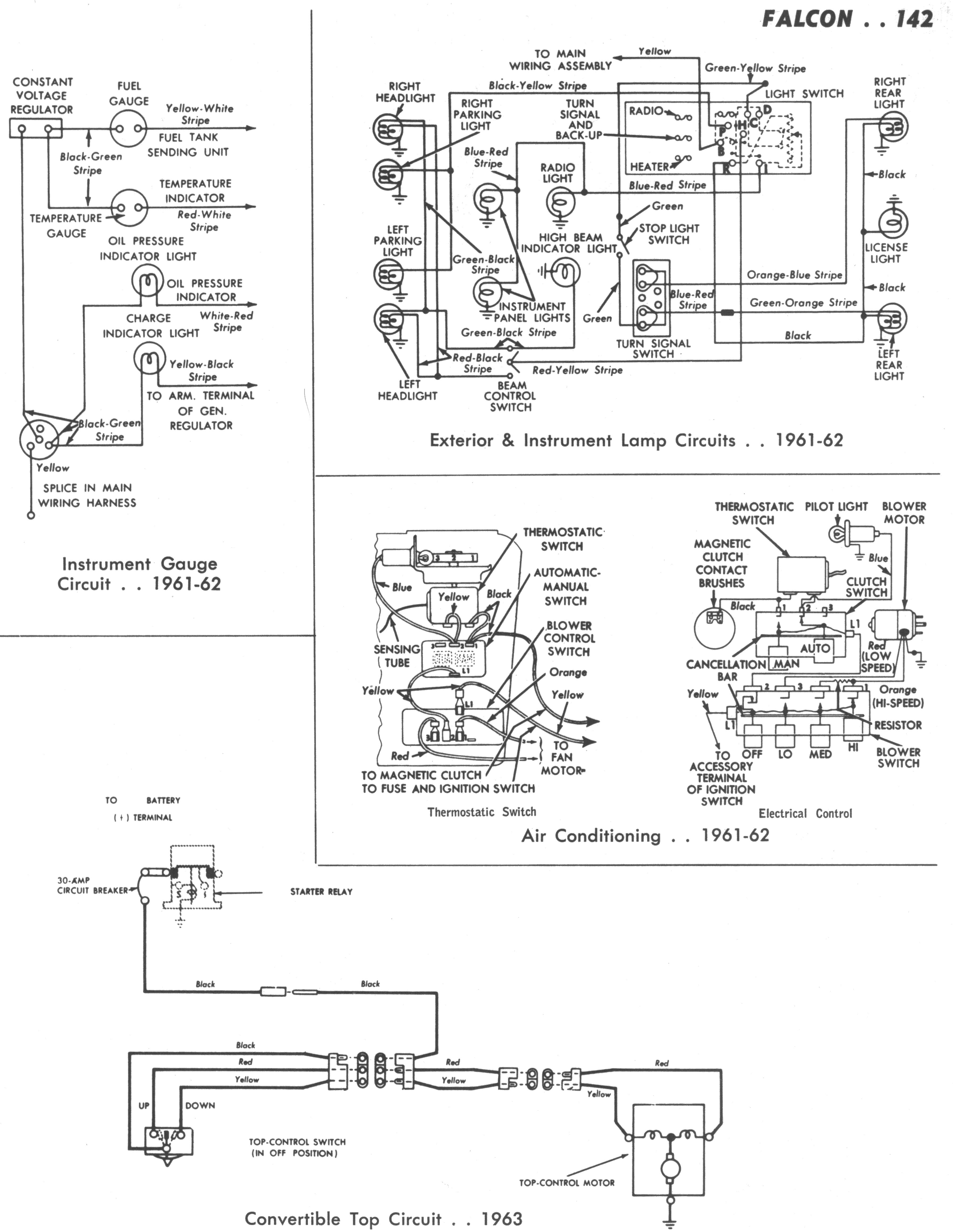 Falcon Wiring Diagrams Ford Econoline Wiring Diagram The Falcon/Comet FAQ