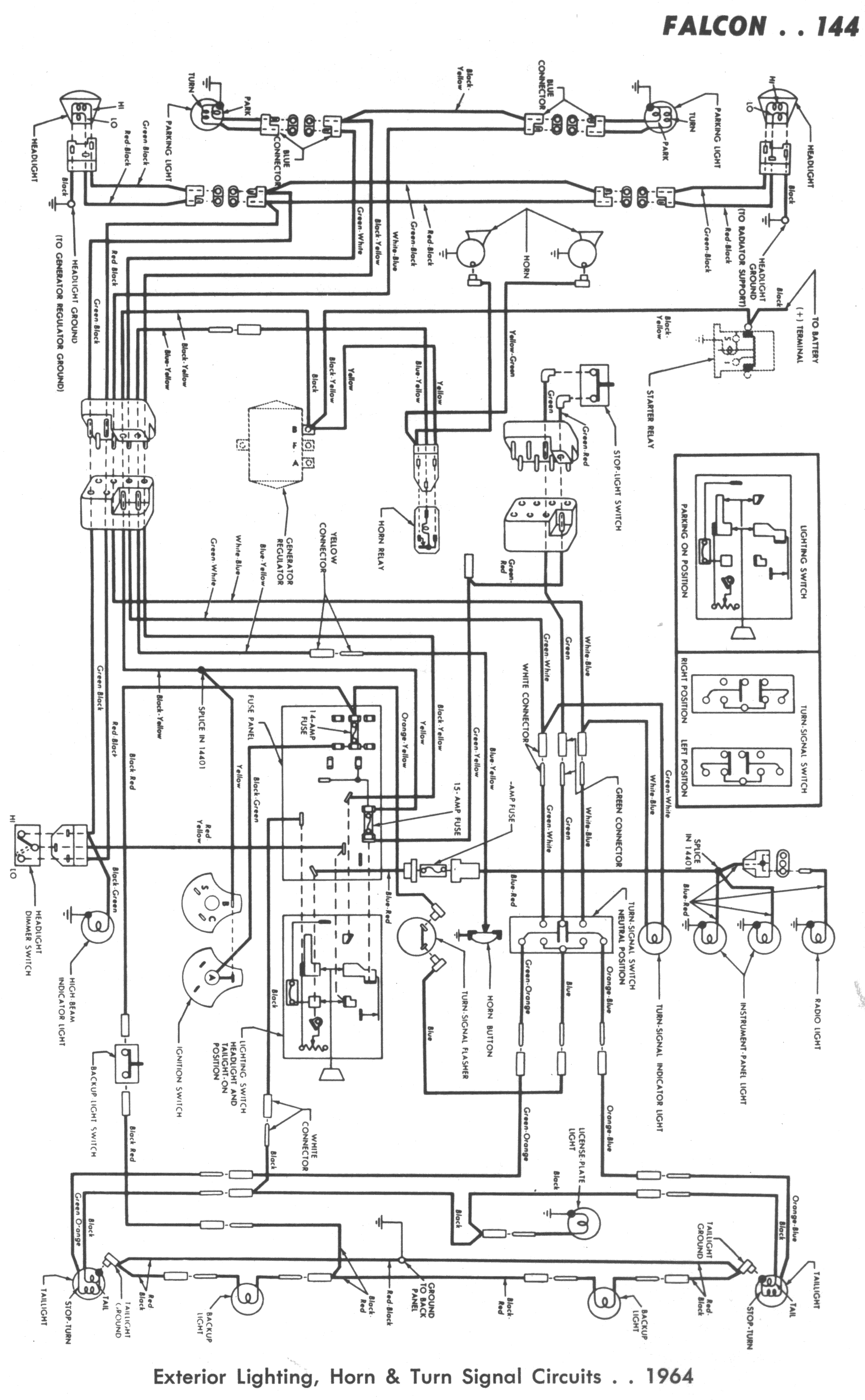 Ford Falcon Wiring Diagram | Repair Manual